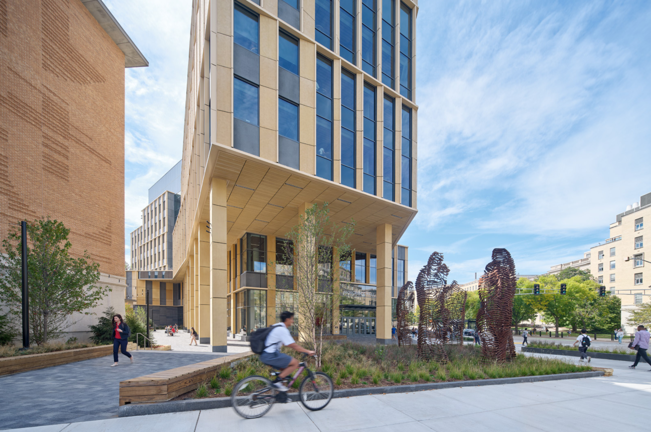 Photo of the exterior of Morgridge Hall