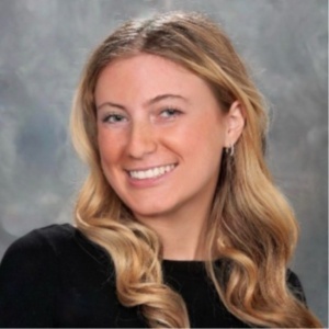 Woman with blonde hair